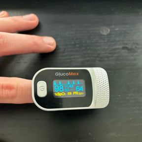 COMPRE 1 LEVE 2 GlucoMax – Leitor a Laser Não Invasivo – Tecnologia de Precisão 99,9%