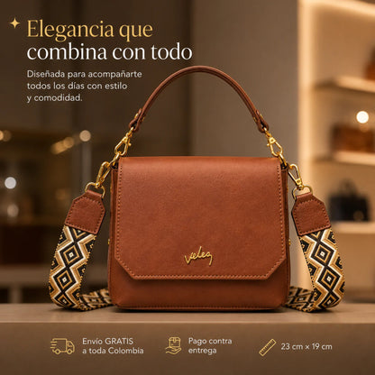 Bolso Premium de Cuero 100% Legítimo
