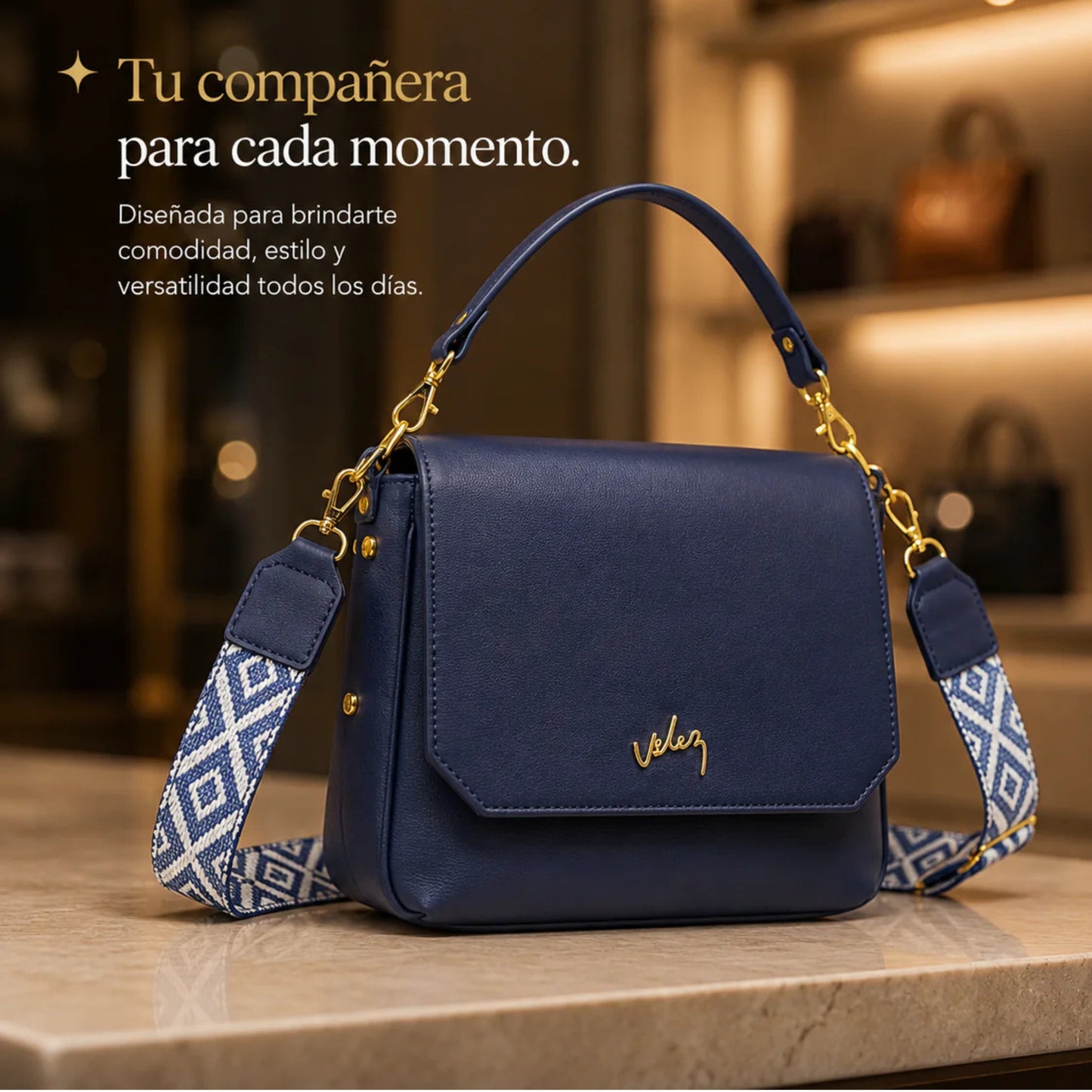 Bolso Premium de Cuero 100% Legítimo