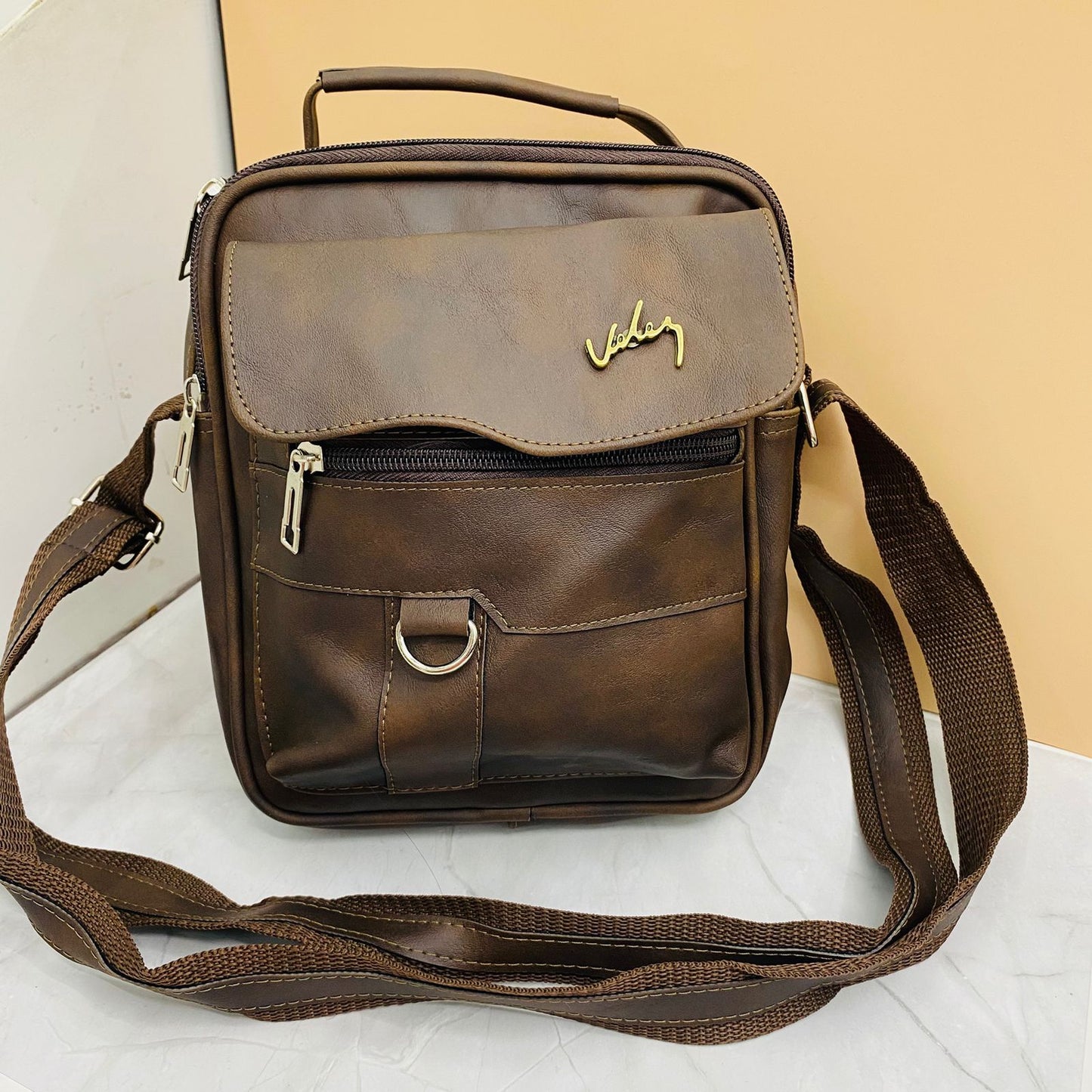Bolso Carriel de Cuero Legítimo - 80% de Descuento🎁